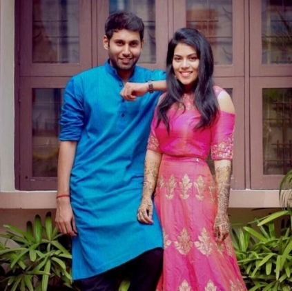 Aadhav Kannadasan gets engaged to Vinodhnie Suresh