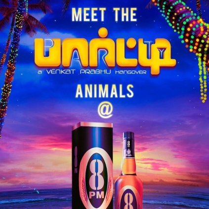 Venkat Prabhu announces that the party animals of Party will be revealed at 8PM everyday