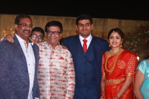 Y Gee Mahendra's Son Harshavardhana - Shwetha Reception