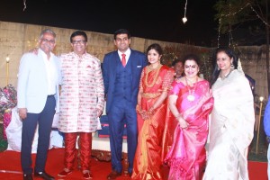 Y Gee Mahendra's Son Harshavardhana - Shwetha Reception