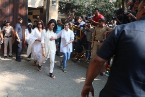 Sridevi's final journey - funeral