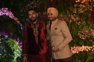 Virat Kohli And Anushka Sharma Reception