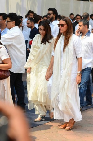 Sridevi's Final Journey - Funeral Photos