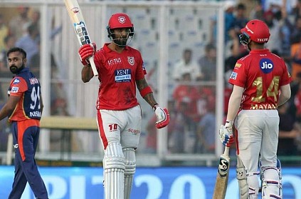 KL Rahul creates history; scores fastest 50 in 14 balls.