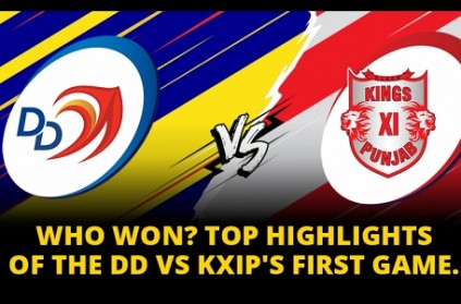 Match 2, KXIP vs DD: Who won the match