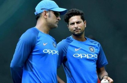 Watch - MS Dhoni's hilarious warning to Kuldeep Yadav