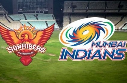 Sunrisers Hyderabad vs Mumbai Indians IPL first innings updates