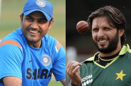 Virender Sehwag and Shahid Afridi reveals their toughest opponents