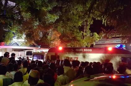 DMk Leader Karunanidhi shifted to Kauvery hospital