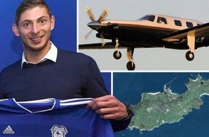 footballer was on a light aircraft which went missing
