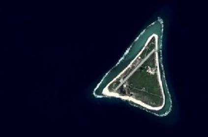 Japanese island has disappeared from satellite images