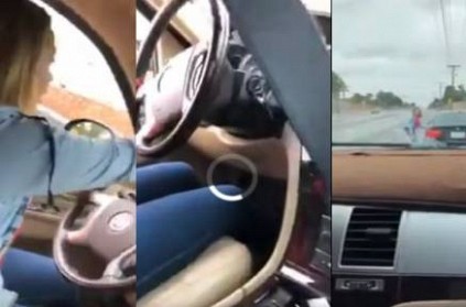 Mother catches her 13 year old son who Stole her New BMW