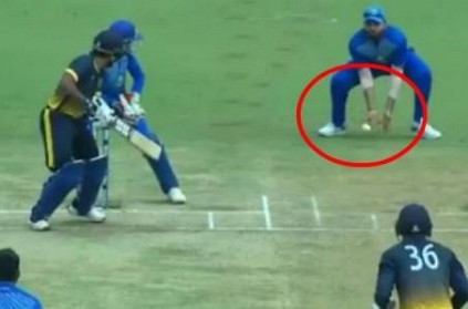 Rohit Sharma\'s controversial catch during Mumbai vs Hyderabad match