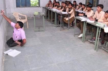 Sanjay Sen physically challenged man teaching village school Rajasthan