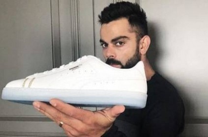 Virat Kohli launches Classic one8 shoes for PUMA which he designed