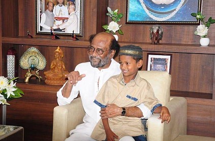 Superstar Rajini\'s gesture towards boy who returned Rs 50k.