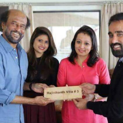 A villa is now named after Rajinikanth in Kureong