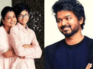 Actress Roja's son Kaushik confesses of being an ardent Thalapathy Vijay fan and does this; viral video