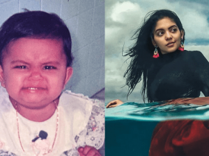 Ahaana Krishna recreates her childhood pictures on Instagram