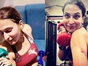 Aishwarya Rajinikanth sets major fitness goals with her latest workout!