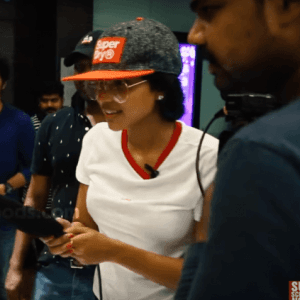 Amala Paul pranks fans for Aadai with Sarithiram