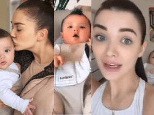Amy Jackson's TikTok video with her son is going viral