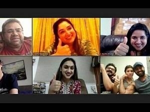 Arun Vijay posts about his video conference call with Hari, Preetha and Sridevi Vijakumar.