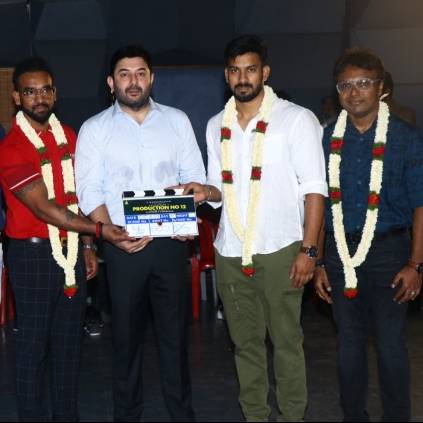 Arvind Swami kickstarts his next project with a formal pooja