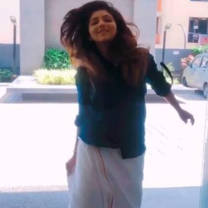 Athulya Ravi shares video of her walking with Rajinikanth’s BGM from Petta