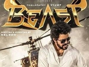 Wow! Stunning poster released ahead of Vijay's BEAST release - See here!