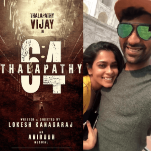 Between shoots, Thalapathy 64 actor posts a romantic moment with his wife