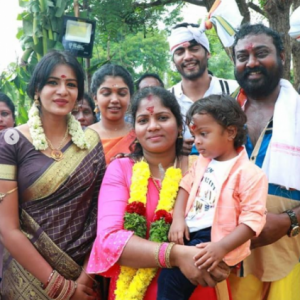 Bigg Boss reunion at 'Chithappu' Saravanan's Kovil Kumbabishegam, Pictures here