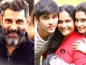 Wow: Chiyaan Vikram becomes a super-cool grandpa; welcomes a new member in family!