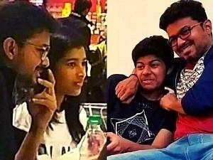Cho Chweet! Vijay's children Jason Sanjay and Shasha's latest PHOTO is breaking the internet - Have you seen it?