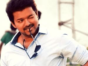 Style-u-Style dhan! Fans go gaga over Thalapathy Vijay's UNSEEN look in white shirt and veshti!