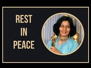 RIP - First Indian to win an Oscar passes away due to brain cancer!