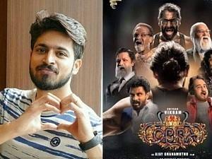 Breaking: Harish Kalyan's next movie with debut director has a 'COBRA' connect!