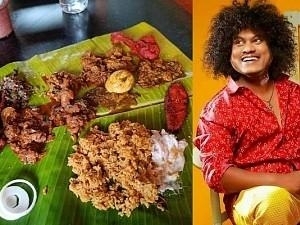 Indian cricketer hosts a feast for popular Vijay TV fame actor Pugazh