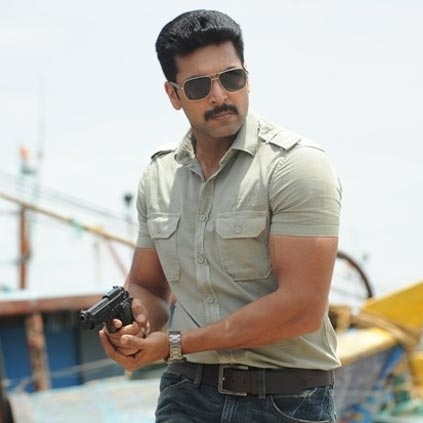 Jayam Ravi plays a cop in Adanga Maru