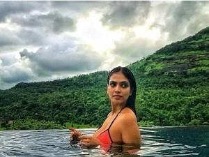 Malavika Mohanan snapped vacationing with friends outside of Mumbai; Sets Internet on fire!