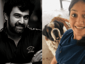 Meghana Raj and Jr Chiru loses their pet dog Bruno; shares a heart breaking post