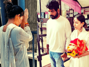 Nayanthara & beau Vignesh Shivan holding hands and twinning in WHITE is a sight to behold - Trending Pics!