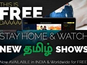 New free OTT platform with unlimited Tamil shows - Details here