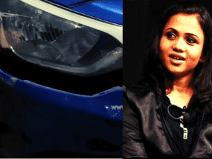 OMG! VJ Manimegalai meets with an accident - shares video from spot!