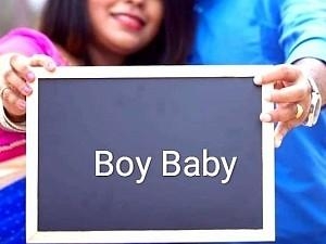 Popular Tamil TV star couple announce the birth of their “Singa Kutty” in style!
