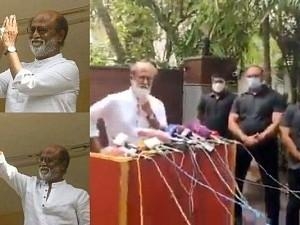 Details of Rajini's interaction with media about his crucial meet!