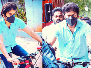 Revealed - Here's why Thalapathy Vijay opted to go by cycle to cast his vote!