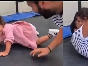 Star Indian cricketer’s ‘Kannana Kanne’ moments with his daughter are too cute to miss!