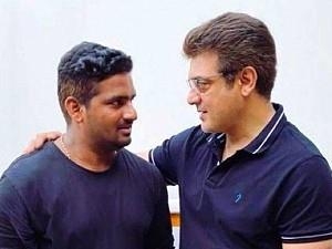 Thala Ajith's latest Valimai pic goes viral - Fans wonder if his left hand mark is injury, see pic