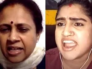 Vanitha lashes out at Lakshmy Ramakrishnan, video goes viral